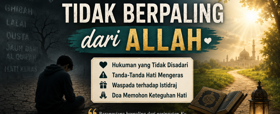 Menjaga Hati agar Tidak Berpaling dari Allah